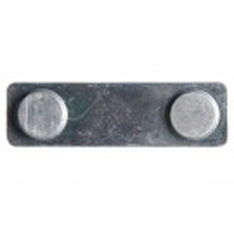 BRADY PEOPLE ID, TWO PIECE MAGNET SET, ZINC PLATED, PACK OF 50